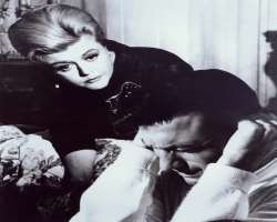 She is just three years older than Laurence Harvey and played his mother in the film 